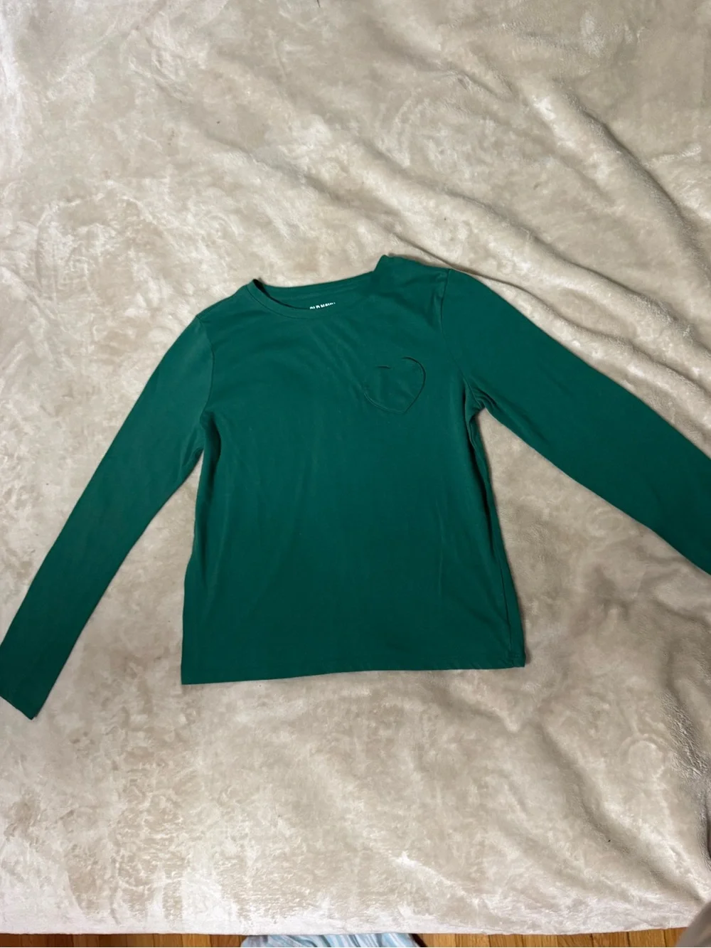 Old Navy Green Soft Tee Long Sleeve
